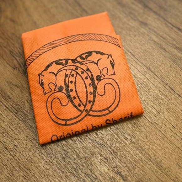 Vintage Sharif Red Quilted Crossbody Bag Chain Strap Leather Luxe Small Purse - Picture 10 of 10